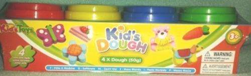 Kids Dough set of 4 colours!! Keep little hands busy!!