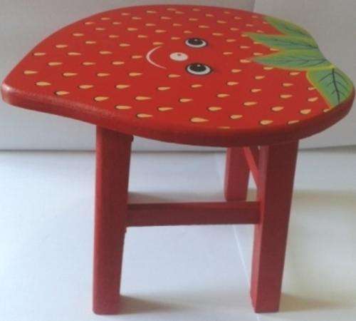 NEW SHIPPING RATES--Strawberry Toddler's Stool...Oh So Adorable!!