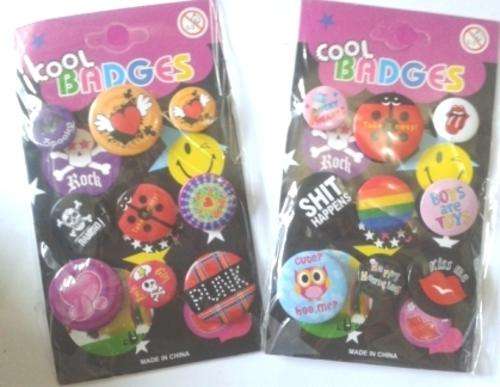 Cool Badges For Kids : Bid One Get One Free!! : Assorted Ones in Regular Listings!!