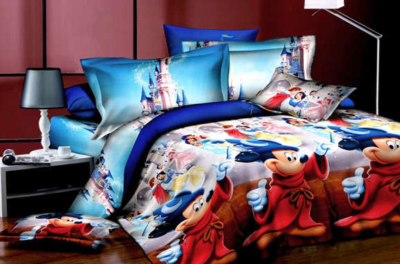 Mickey Mouse Duvet Cover Set DOUBLE