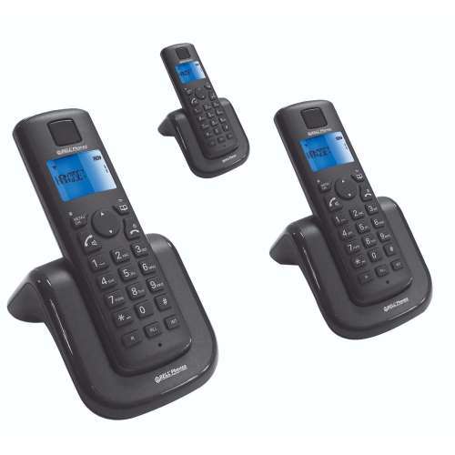 ***FLASH SALE**BELL TRIPPLE DUO CORDLESS PHONES- AIR-03 **3HANDSETS**