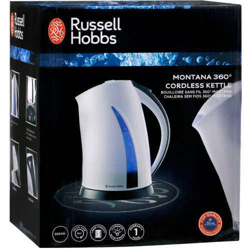 Russell Hobbs Montana 360 cordless Kettle **R517!!*