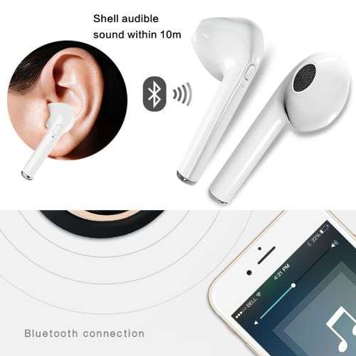 Portable Wireless Bluetooth Earphones with dock