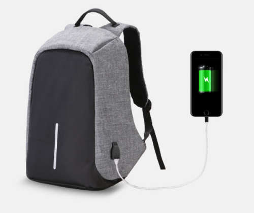 Anti-Theft USB Safety Backpack