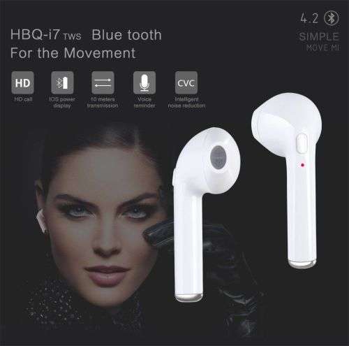 Portable Wireless Bluetooth Earphones with dock