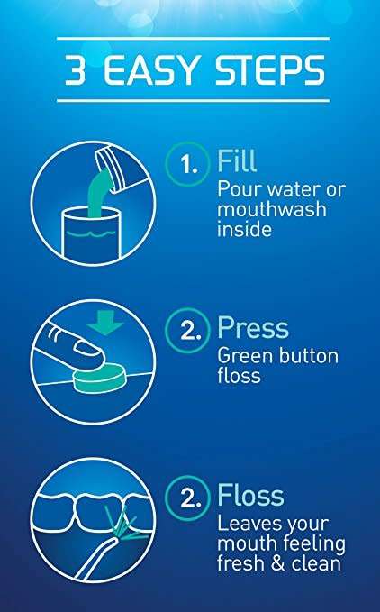 Portable Power Floss Tooth Dental Water Jet