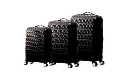 3-Piece Diamond Luggage Set