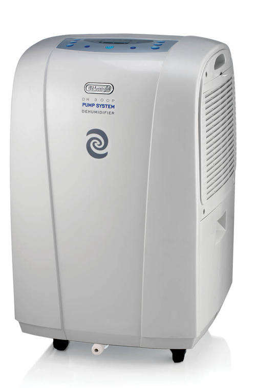DeLonghi Dehumidifier with Tank and Pump