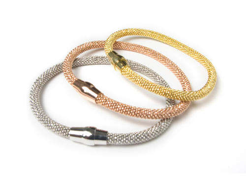 Rhodium Plated Sterling Magnetic Bangles (R1200!!)