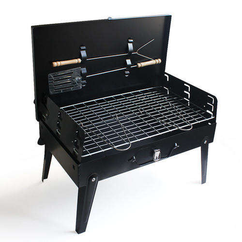 PORTABLE CHARCOAL FOLDING BRAAI STAND INTO A BAG**NEW**