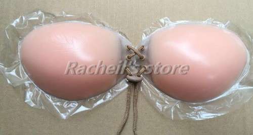 Silicone Bra with Lace up unbra*Local stock*