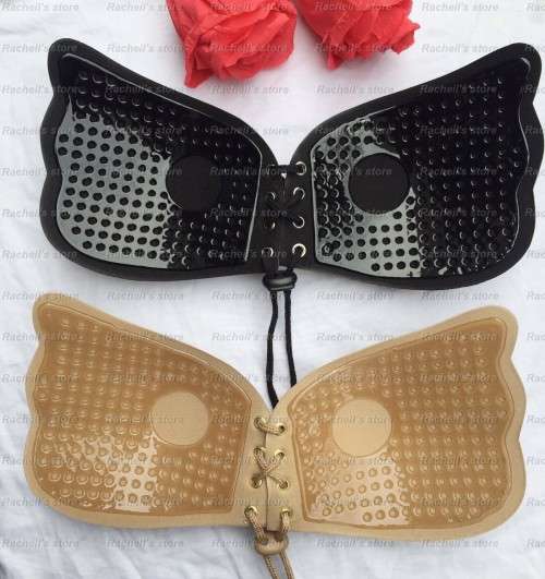 Invisible bra/silicone bra/stick on push up bra material surface#local stock#