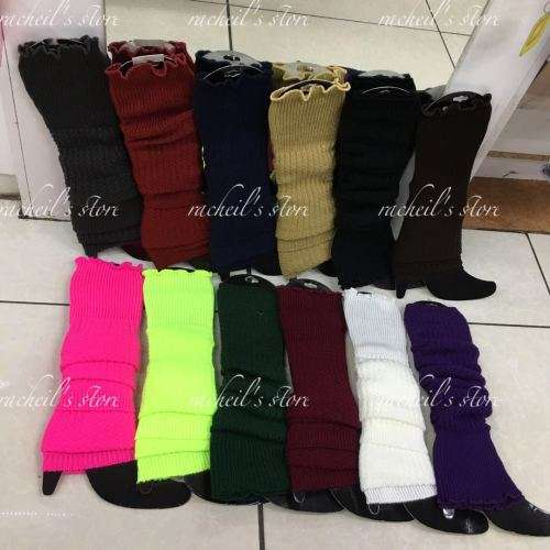 Legwarmer leg warmers extra length Neon fluorescent color new stock #local stock#