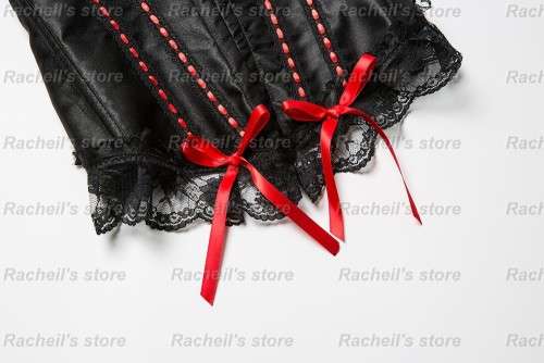 Corset set with skirt sexy corset waist slimmer cincher#Local stock#