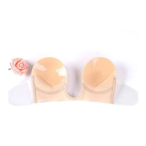 freebra/Invisible bra/silicone bra/stick on push up bra material surface#local stock#Price reduced!