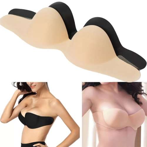 freebra/Invisible bra/silicone bra/stick on push up bra material surface#local stock#Price reduced!