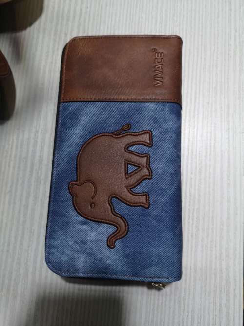 Wallet ladies wallet purses double zip wallet card package VIVACE