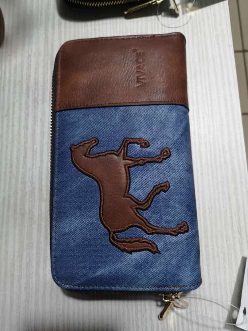 Wallet ladies wallet purses double zip wallet card package VIVACE