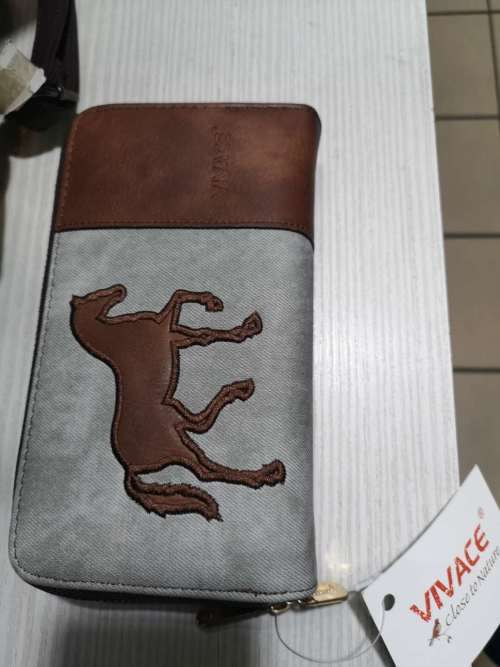 Wallet ladies wallet purses double zip wallet card package VIVACE