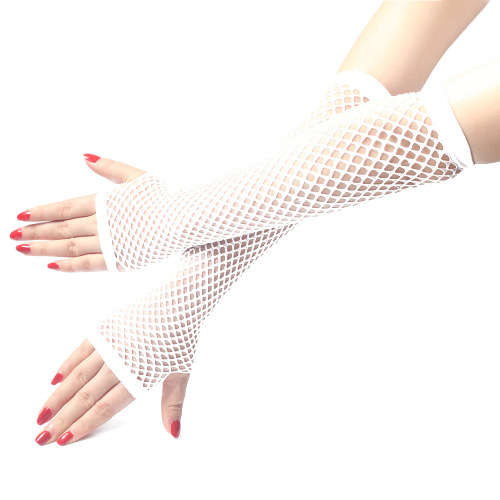 Net gloves long gloves elbow length stock welcome#fast shipping#