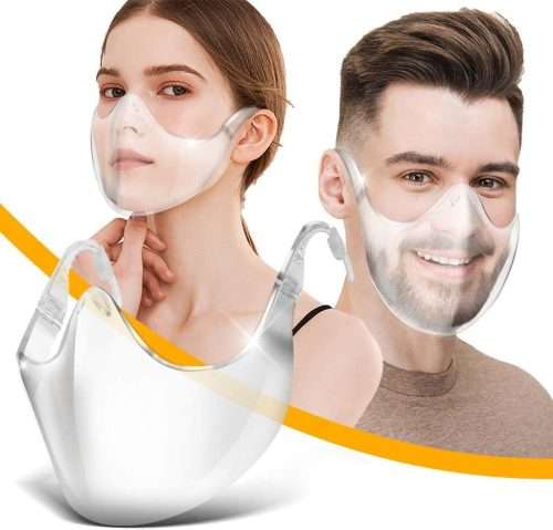 Faceshield half face shield protection faceshield clear faceshield#local stock#