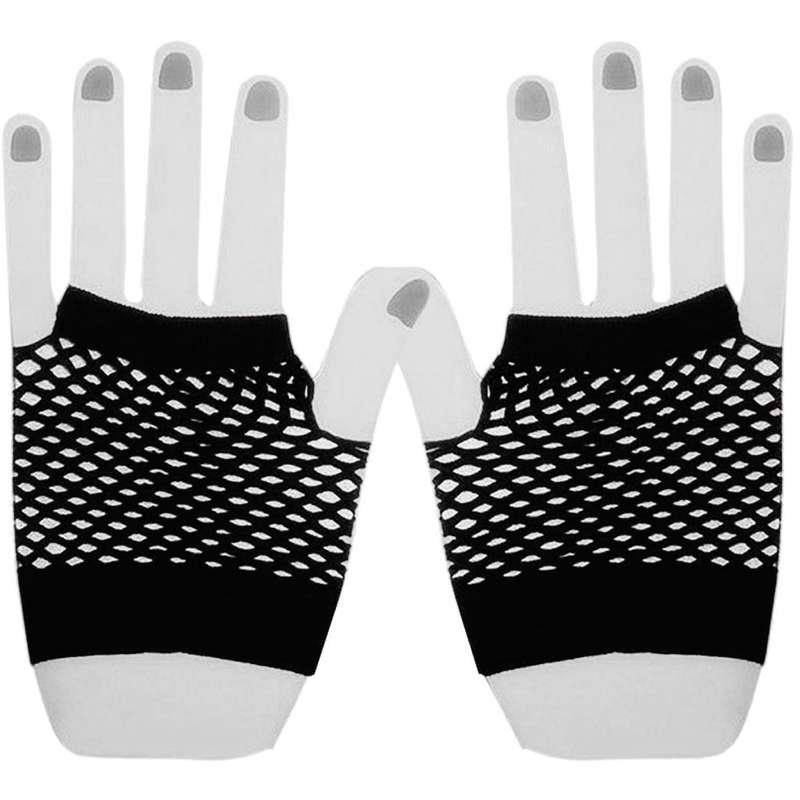 Net gloves long net gloves party short