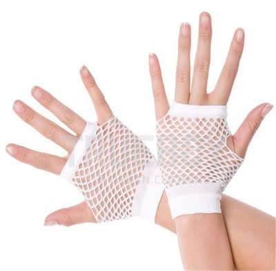 Net gloves long net gloves party short