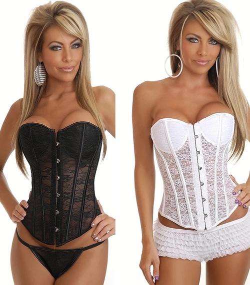 beautiful lace corset
