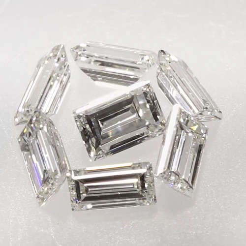 100% Natural Baguette cut Diamonds 0.02ct each