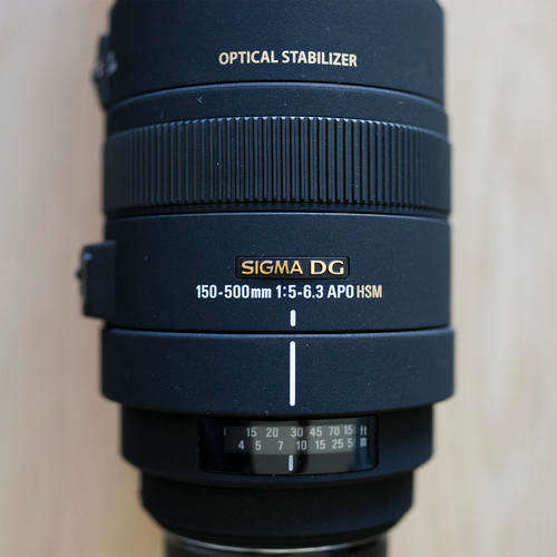 Sigma 150-500mm F5-6.3 APO DG OS HSM for Sony Alpha Mount