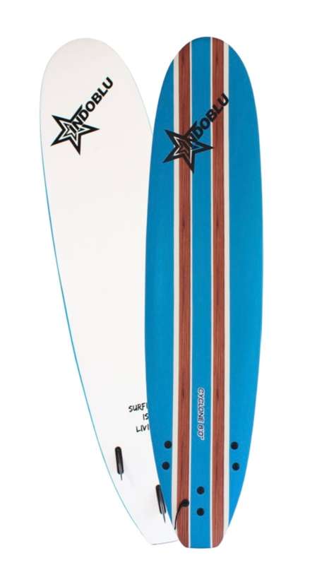 Surfboard - Soft Top Surfboard - Cyclone 8'0