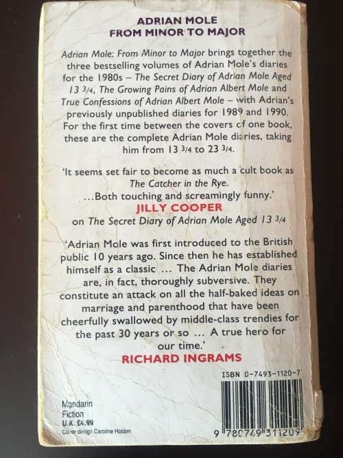 Adrian Mole: From Minor to Major - Sue Townsend