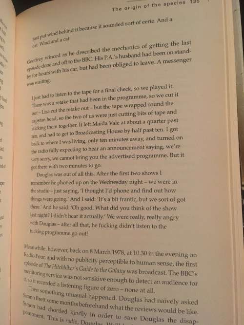 Wish You Were Here - Official Biography of Douglas Adams (hard cover)