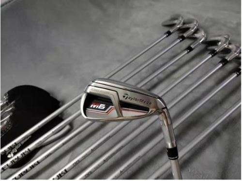 TaylorMade Men's M6 Irons Set  8PCS Irons (4-9,PW,SW)