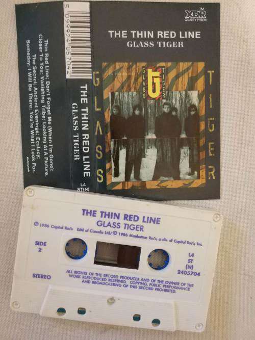 Glass Tiger - The Thin Red Line TAPE