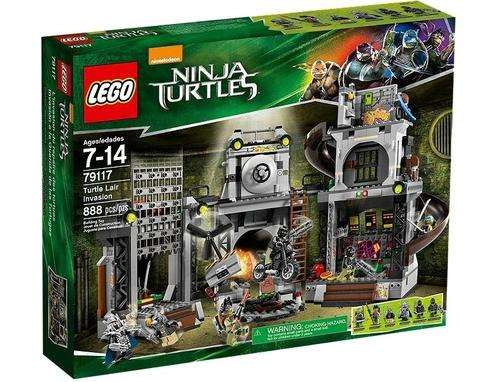 Lego 2014 TeenageMutantNinjaTurtles 79117 <Turtle Lair Invasion> 7~14age 888pcs