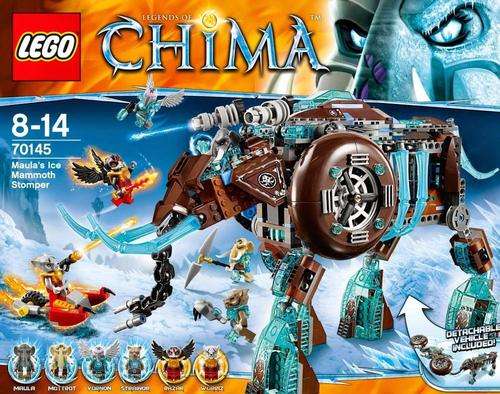 Chima Legends LEGO Set 70145 Chima Maula's Ice Mammoth Stomper 604 piece sealed