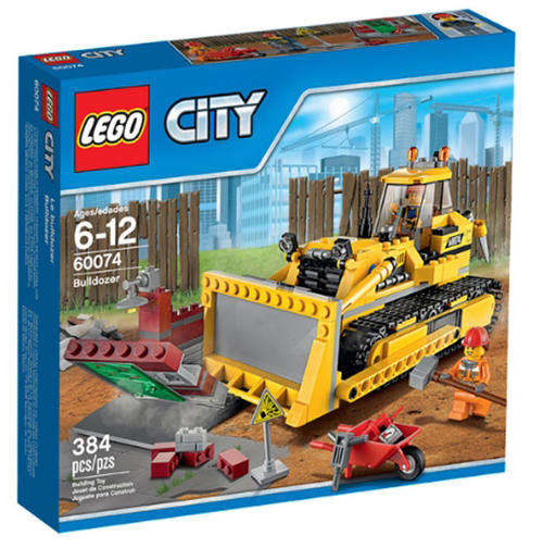 LEGO CITY 60074 Bulldozer Set New 384 pcs/pzs