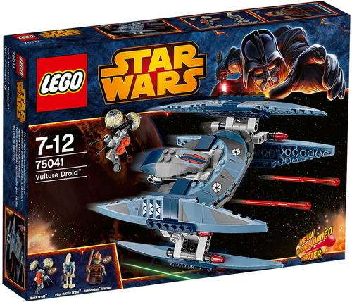 LEGO STAR WARS #75041 Vulture Droid Set 205pcs BRAND NEW IN BOX!