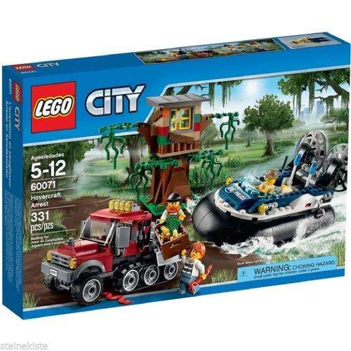 LEGO 60071 Hovercraft Arrest Set ~~ City Set ~~ Sealed, New ~~ Fast Ship