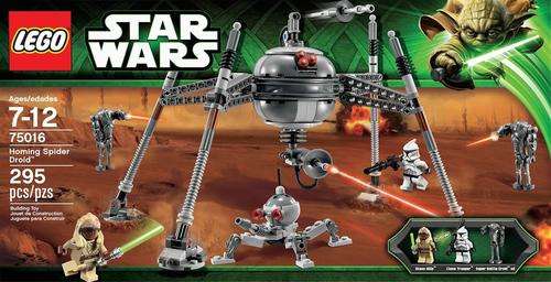 2013 LEGO STAR WARS #75016 HOMING SPIDER DROID MISB NEW SEALED