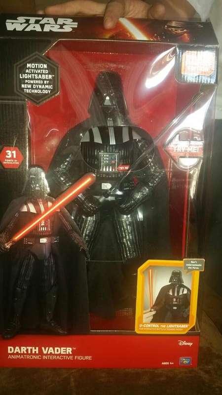 Star Wars Darth Vader Animatronic Interactive Talking Figure The Force Awakens