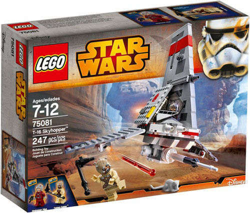 LEGO Star Wars 75081 T-16 Skyhopper Set New In Box Sealed #75081