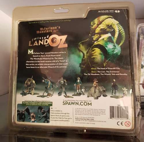 New 2003 Spawn Twisted Land Of Oz Toto Figure 7"  McFarlane's Monsters Series 2