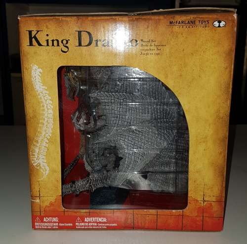 King draako-Legend of the Blade Hunter Figure Dragon Blister OVP McFarlane