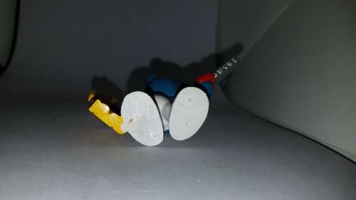 Smurfs Handy Smurf Carpenter 20112 Saw Wood Vintage Figure 1979 PVC Toy Figurine