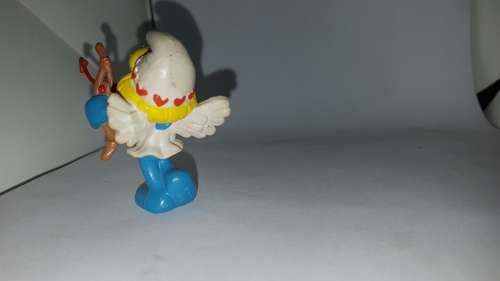 Vintage 1982 Schleich Peyo Smurf Cupid Bow & Arrow Smurfette - Portugal