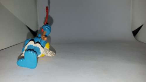 Vintage 1982 Schleich Peyo Smurf Cupid Bow & Arrow Smurfette - Portugal