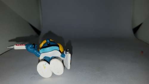 Smurfs Nurse Smurfette 20139 Smurf Doctor Vintage Figure PVC 1981 Toy Figurine