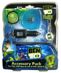 Ben 10 Alien Force PSP 8 in 1 Accessory Pack